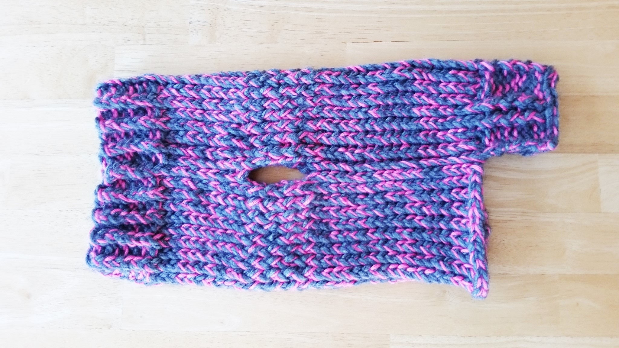 loom knit a dog sweater