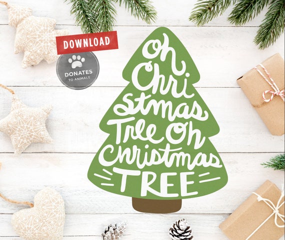 Download Cute Christmas Tree SVG Bundle Holiday SVG Christmas SVG