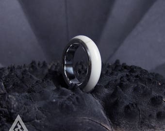 Bone ring | Etsy