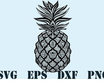 Download Zentangle pineapple | Etsy