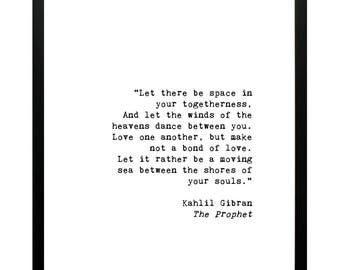 Kahlil gibran | Etsy