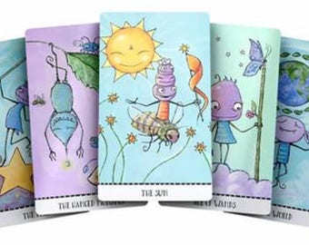Monstarot Tarot Deck - Limited 1st Edition signed and numbered - Joanna Nelson Studio inner child