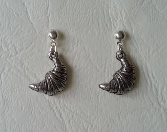 Earrings ♥ ♥ silver crescents