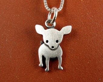Tiny chihuahua necklace / pendant