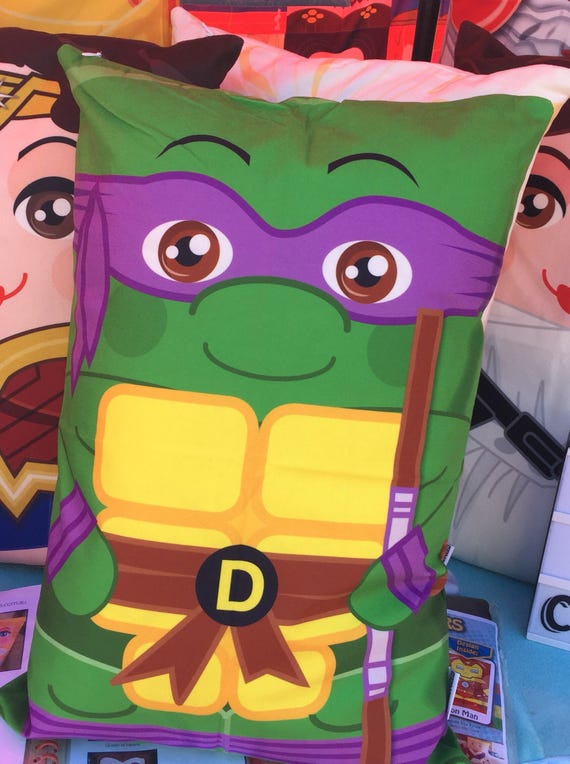 Donatello Turtle 'Hero Hugger' Decorative Pillowcase Custom Design Ninja