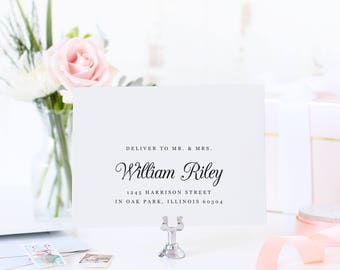 Printable Envelope Address Template Wedding Calligraphy Southern Moonlight Printable Envelope Address Template Wedding Calligraphy Southern Moonlight