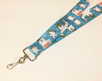 Frosty The Snowman ID Lanyard or clip to your cell phone or keys