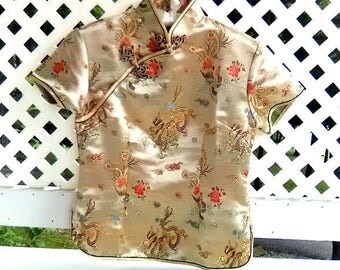 asian silk shirt