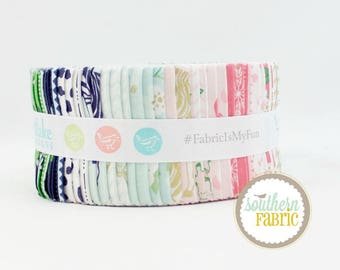 Safari Party - Jelly Roll by Melissa Mortenson for Riley Blake - 40- 2.5"x44" Quilting Fabric Strips