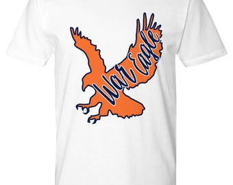 Auburn University Football Fan War Eagle T Shirt Unisex