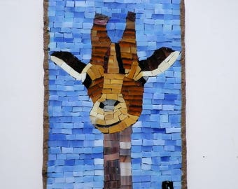 Giraffe Mini Mosaic no grout AG 43
