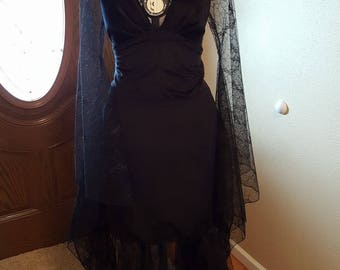 Morticia Addams Inspired Dress
