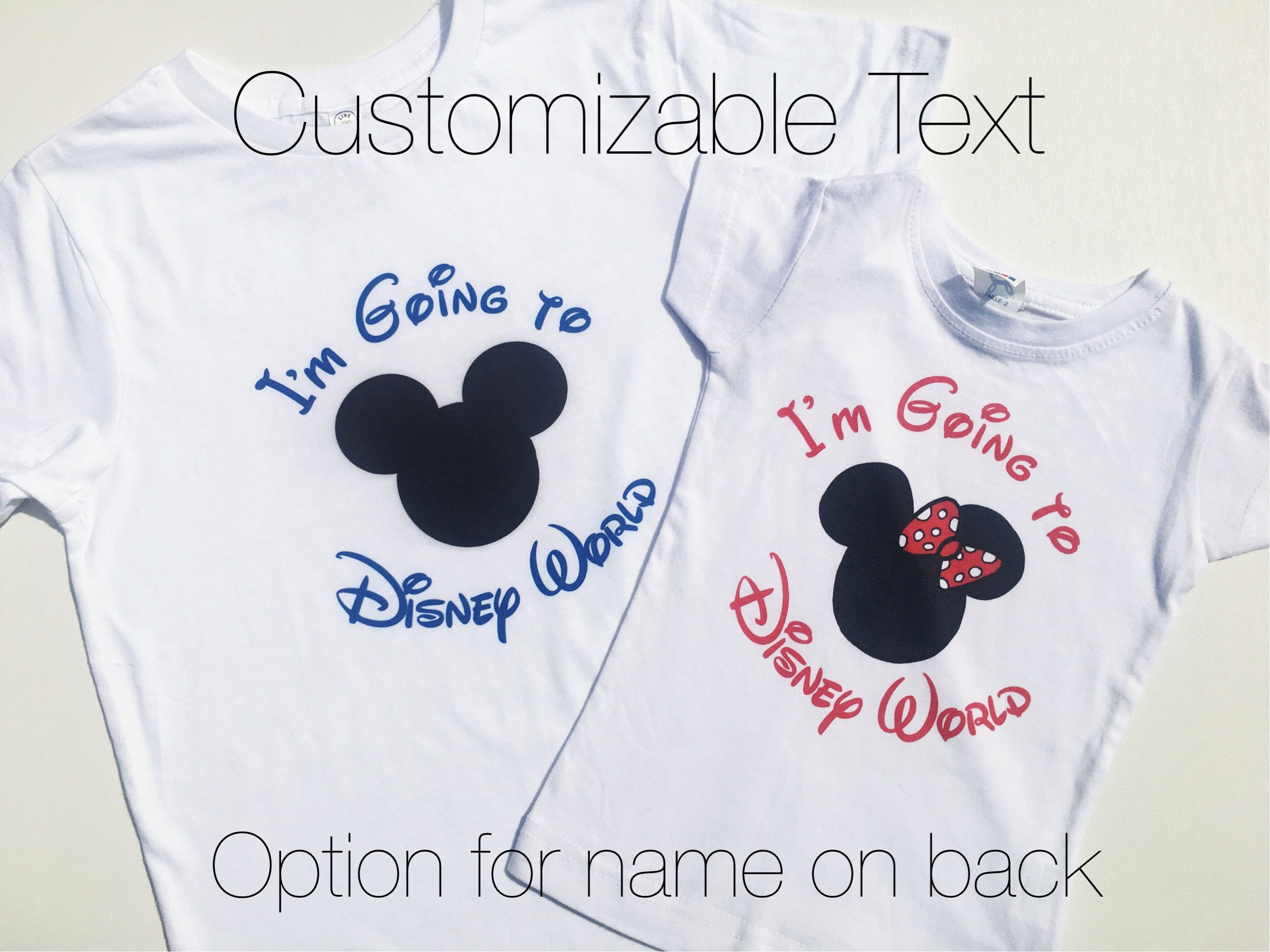 going to disney world shirt