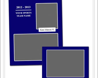 Cheerleader Memory Mate Templates Sports Template Psd How To Make A Memory Mate Template In Photoshop