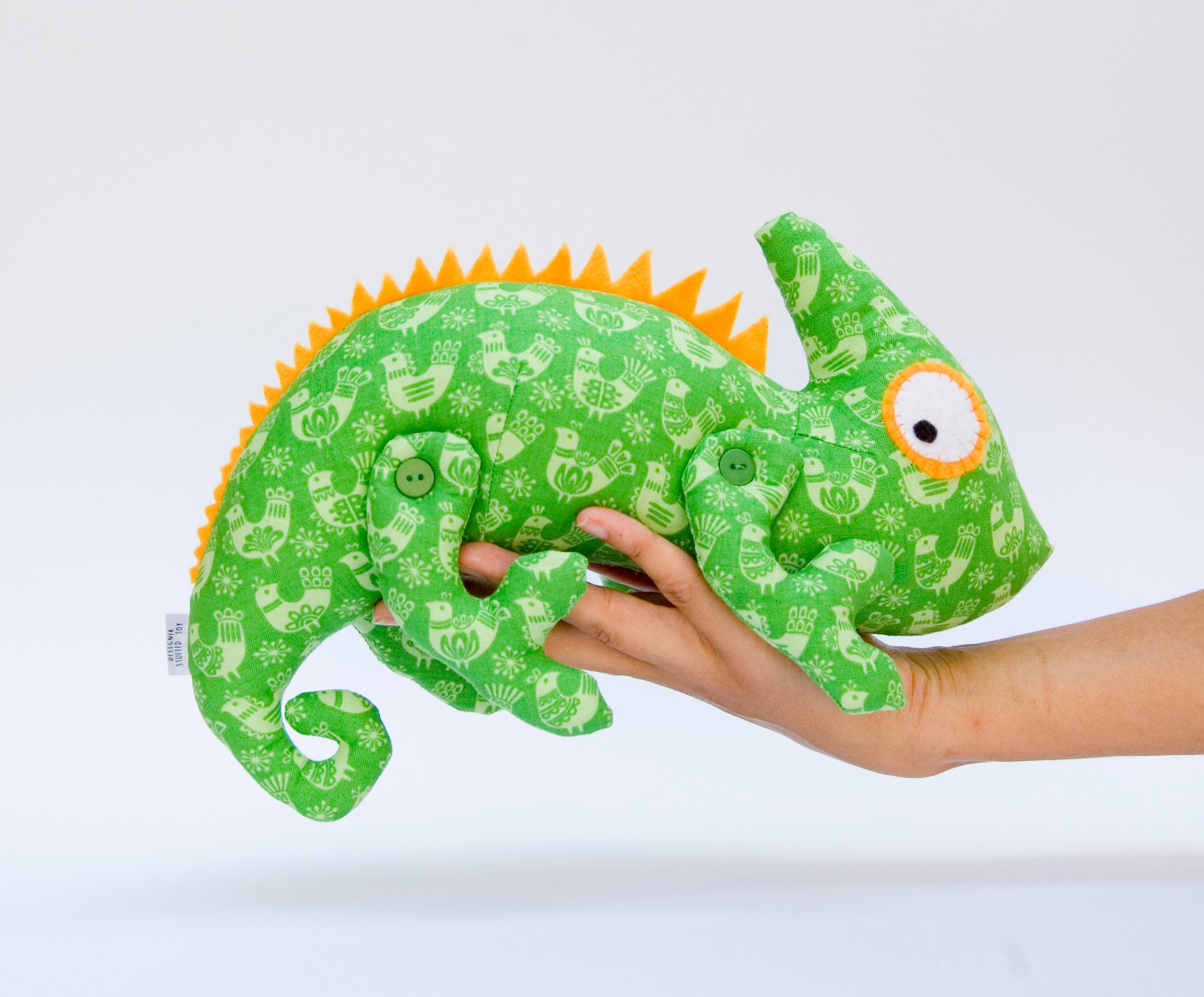 chameleon stuffed animal