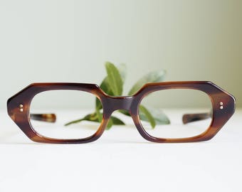 Octagon eyeglasses | Etsy