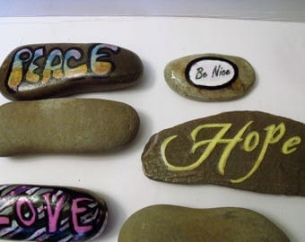 Stones for Painting, Perfect for Quotes, Affirmations, Hiding Stones and More