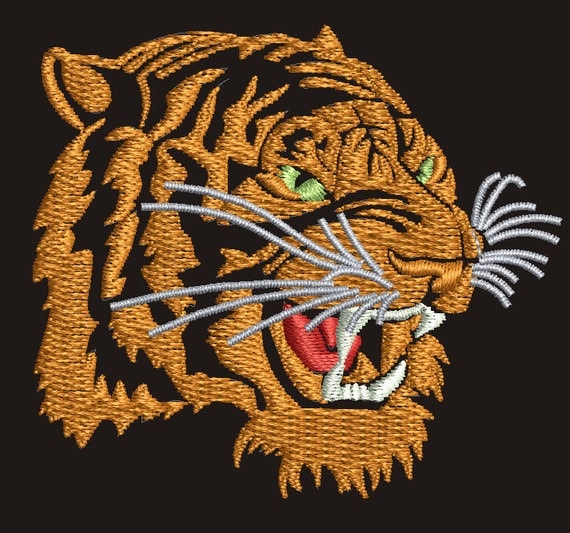 Claire Dalgety 28+ Guilt Free Embroidery Pattern Tiger Tips