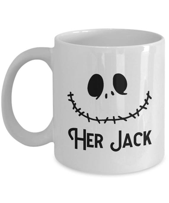 Her Jack Skellington Gift Mug Coffee Cup Halloween Nightmare