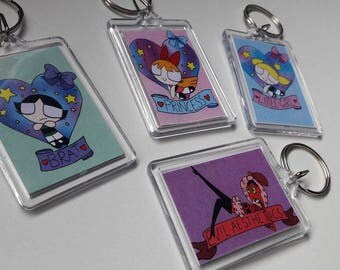 The Powerpuff Girls Keyrings DDLG Themed