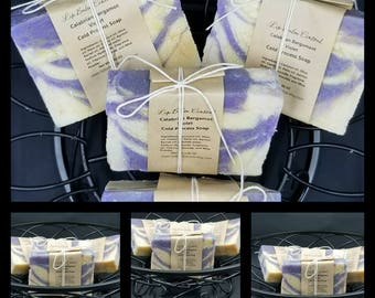 CALABRIAN BERGAMOT and VIOLET Cold Process Soap
