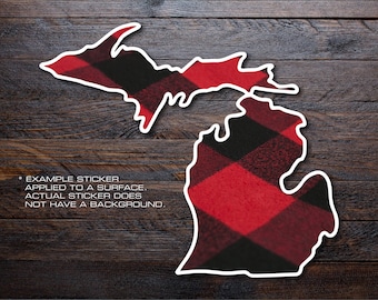 Michigan Mitten Vinyl Decal Sticker A24