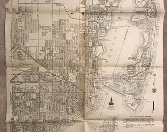 Street map Greater Miami Florida 4 AI