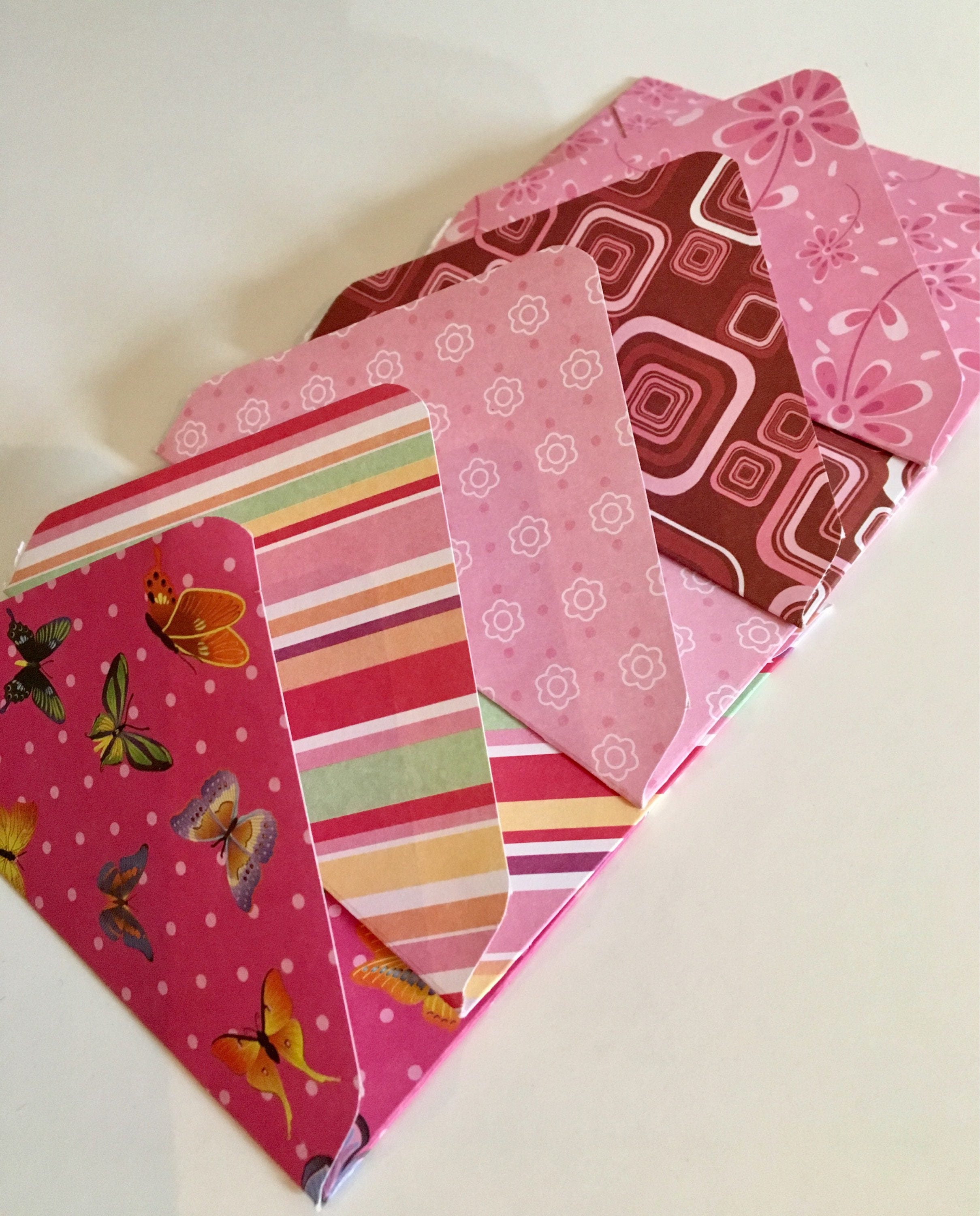 Handmade Envelopes for Scrapbooking junk journals Project
