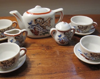 13 Pc Japan Vintage Child's Tea Set
