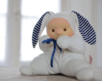 Sebastian, baby doll by Calinette
