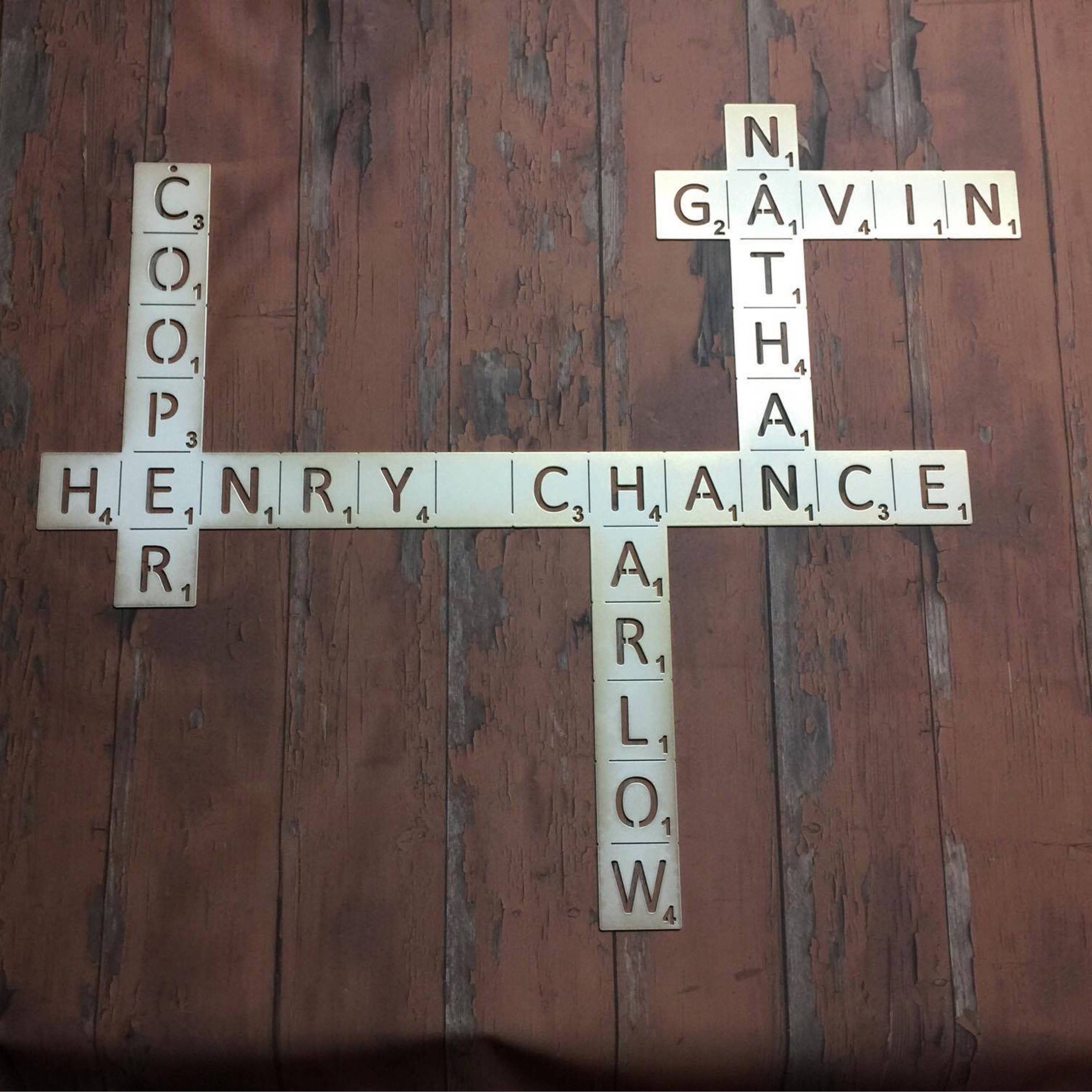 Personalized Scrabble Tile Wall Art/ Gift for Mom/ Gift for