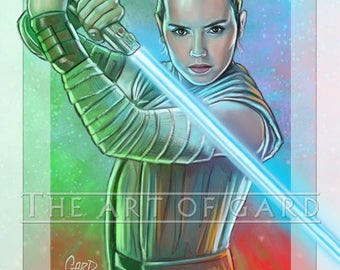 The last jedi print | Etsy