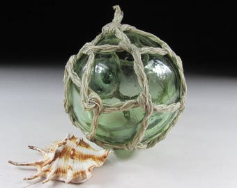 Medium Sized Hand Blown Glass Fishing Float, Koedo