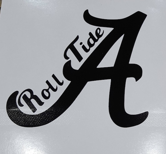 Alabama decal football decal Roll Tide decals Alabama