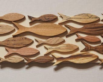 Wooden Fish Wall Art wooden fish wall art | etsy Wooden Fish Wall Art wooden fish wall art | etsy