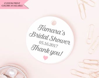 Nail polish tags (30) - Bridal shower nail polish tags - Nail polish favor tags - Mini tags - Bridal shower tags