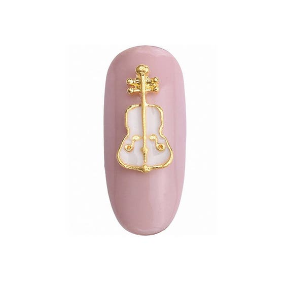 Violin Nail Charm 2 pcs / Nail Art / Nail Design