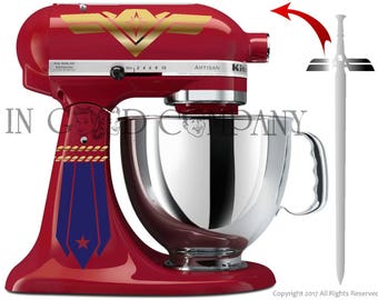 Amazonian Warrior Princess 2017 Decal Kit - For the Shero in YOU - Kitchen Mixer Edition