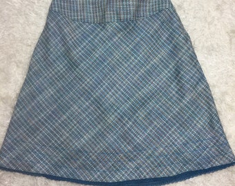 Tweed skirt | Etsy