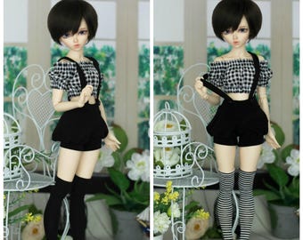 Top, Bloomers & stokings for Minifee, Narae, BJD doll 1/4 size