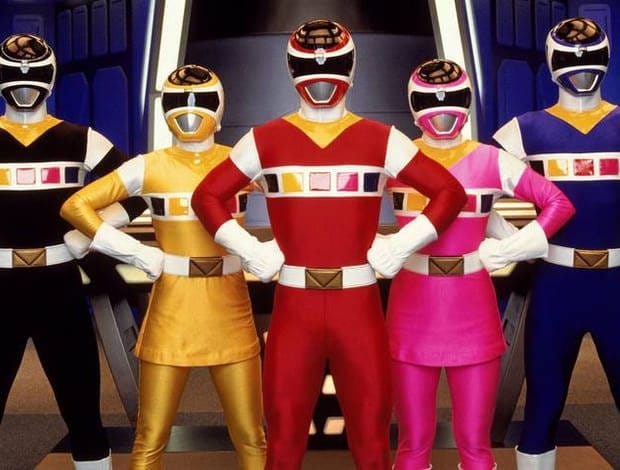 Image result for power rangers in space