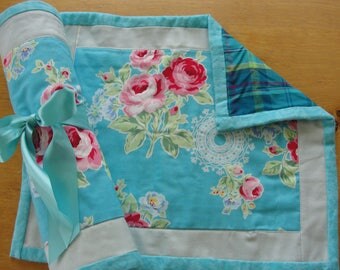 Cheerful and bright homemade placemats, set of 4