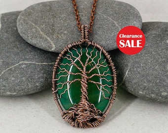 Tree-of-life pendant Tree-of-life necklace Wire wrapped jewelry Boho necklace Daughter gift-for-sister gift-for-Mother day gift-for-mom gift