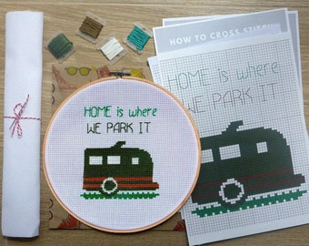 Star Wars Tie Fighter Cross Stitch Kit