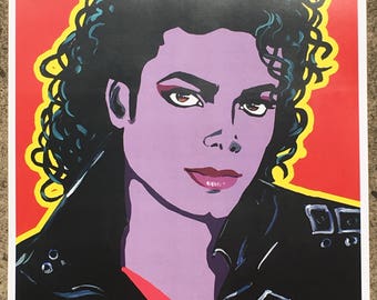 MICHAEL JACKSON art print