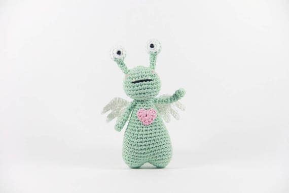 Crochet Amigurumi Pattern - Amor the Monster