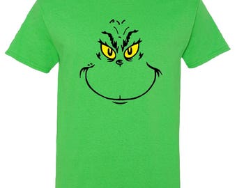 Grinch t shirt | Etsy