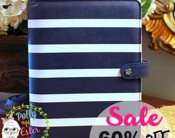 SALE Planner Binder, A5 Planner Binder, Leather Notebook, Recipe Binder, Binder Cover, Ring Binder, Writing Journal, DISCOUNT Planner Binder