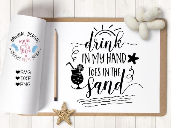 svg files summer svg beach svg beach cutting file drink in