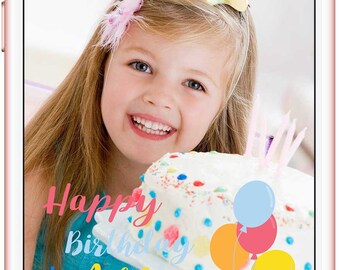 Kids birthday Snapchat geofilter, Emoji birthday geofilter - kids emoji party filter